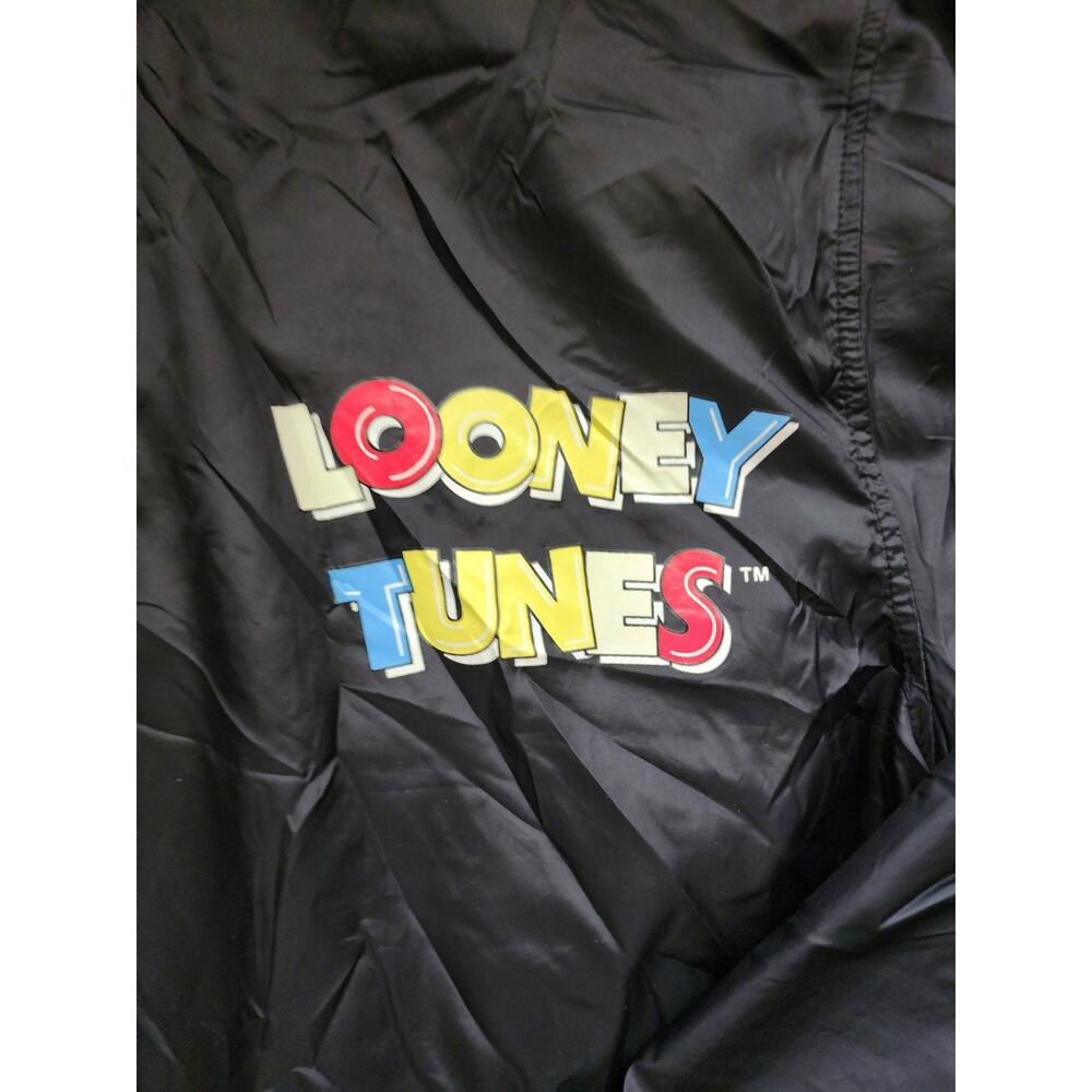 Looney Tunes Large 1/4 Zip Lighweight Pullover W/ Adjustable Waist Cartoons Y2K - Picture 4 of 7